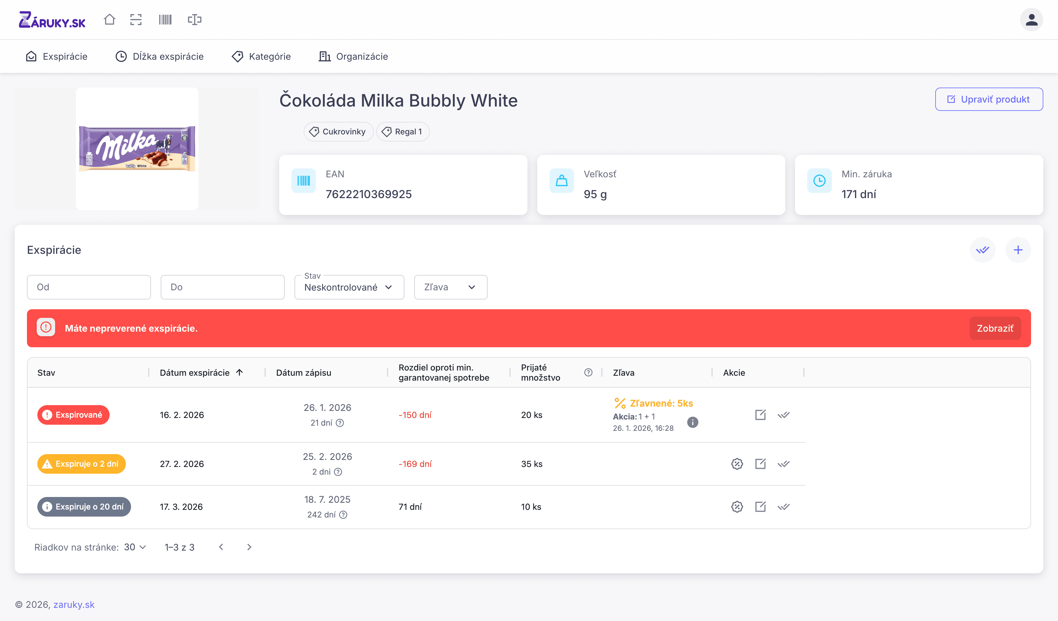 Záruky.sk v praxi - kontrola záruk na predajni
